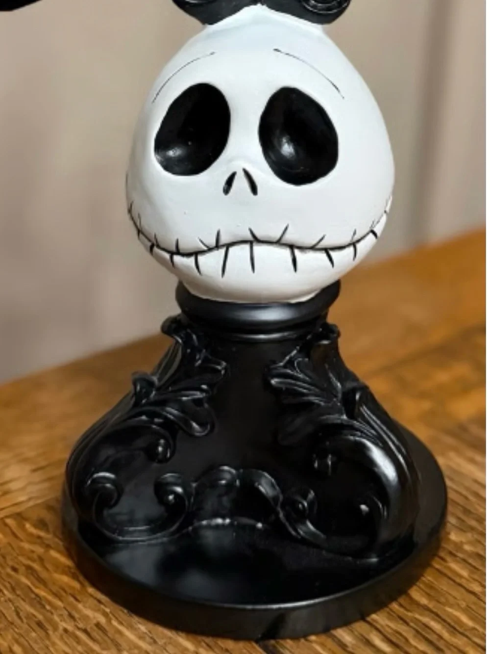 HTF Licensed Disney Nightmare Before Christmas Jack Skellington Candelabra
